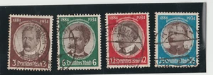 ALEMANIA, 1934 Aniversarios Coloniales Finos Usado Set - Imagen 1 de 1