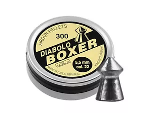 Luftgewehr luftdruckgewehr Kovohute Boxer Diabolo-Pellets 5,5 mm 300 Stk. - Bild 1 von 1
