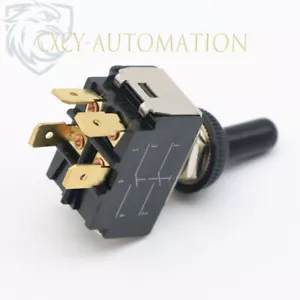 Interruptor Toogle de 4 pines para restauraciones de remolque de lámpara proyectos hágalo usted mismo HY29E repuesto - Imagen 1 de 5