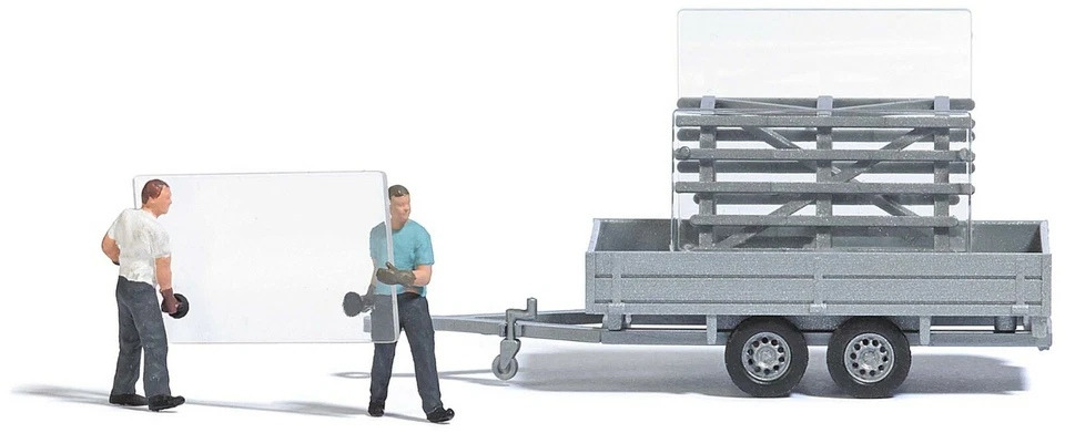 Busch 7905 A set: glass transport 1:87 - Image 1 of 1