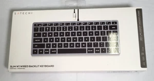 Satechi Slim W1 (ST-UCSW1M) Wired Backlit Keyboard for Mac - Picture 1 of 5