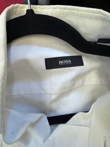 Men's Hugo Boss Tuxedo Shirt- French Cuffs 16/34-35 - Picture 1 of 7