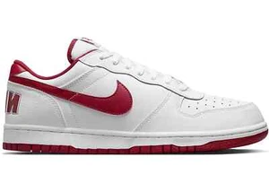 Nike Big Nike Low White Gym Red 355152-150 sz 12.5 Men - Picture 1 of 8
