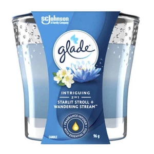 Glade Candle Air Freshener Starlit Stroll + Wandering Stream 96g - Picture 1 of 4