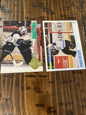 MANON RHEAUME RC 1993 Classic #146 & Four Sport #253 Hockey Cards (c4)