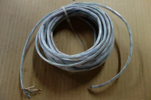 25 feet - 4 Pair 8 Conductor 22 Awg Solid Core Plenum Cat cable - Picture 1 of 5