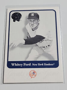 WHITEY FORD 2001 Fleer Greats of the Game #33.  NY YANKEES