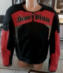 SCORPION "EXO SKELETAL PROTECTION" GET STUNG IN MENS XL JACKET HAS ALL PADDING - Picture 1 of 12