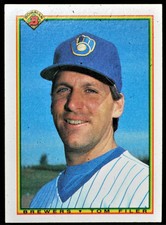 1990 Bowman Milwaukee Brewers Baseball Card #385 Tom Filer...........S00202
