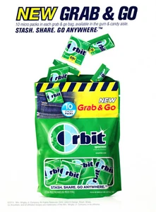ORBIT GUM AD #41 REVISTA promoción ANUNCIO 2013 - Imagen 1 de 2