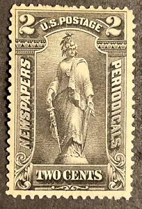 Travelstamps:US STAMPS SCOTT #PR115 2c Newspaper &Periodical MINT OG H ** SIGNED - Picture 1 of 7