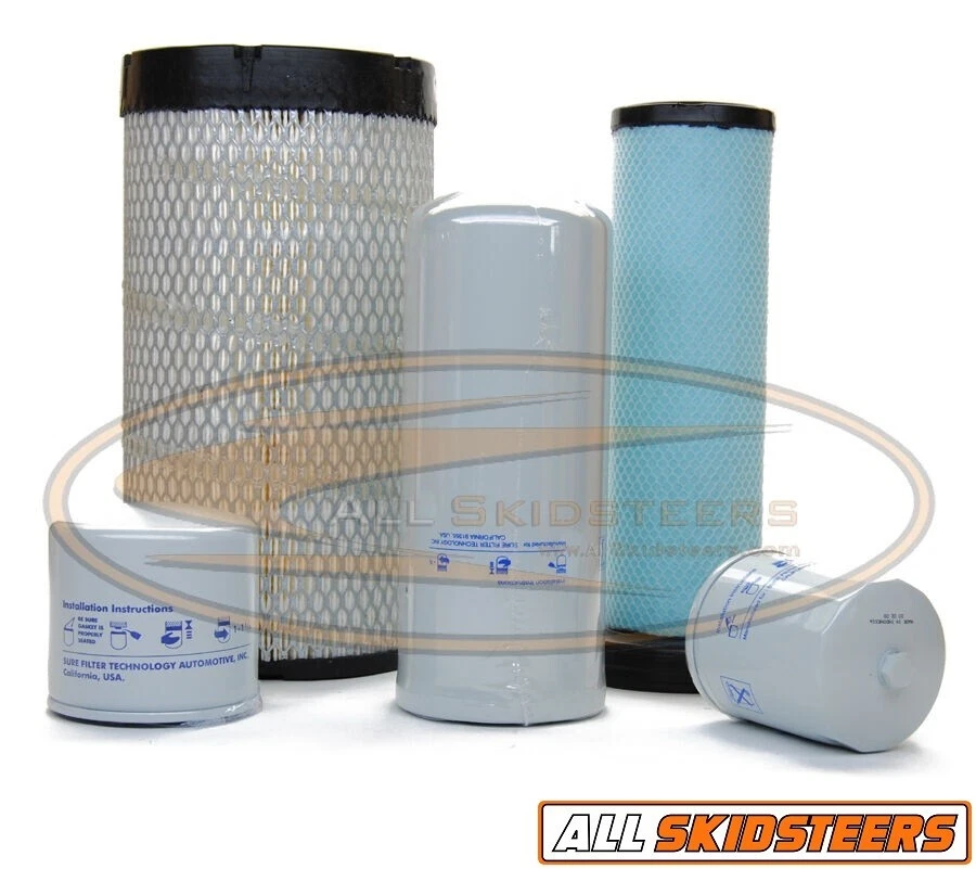For Bobcat Filter Maintenance Kit High Flow S220 S250 S300 ST250 T300 A220 A300 - Image 1 of 1