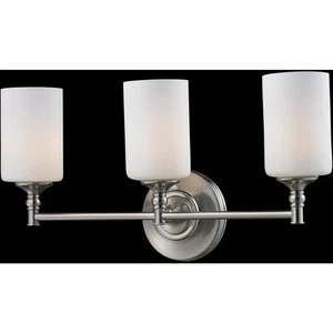 Z-Lite 2102-3V Cannondale 3 Light 22 inch Brushed Nickel Vanity Wall Light - Picture 1 of 1