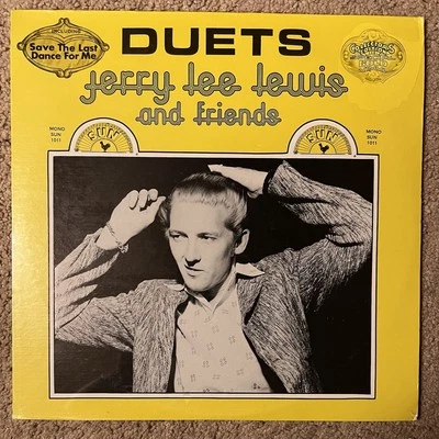 Jerry Lee Lewis & Friends Duets Gold Vinyl - Sun Records 1011 - Sealed - Orion - Image 1 of 4