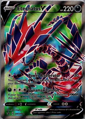 Eternatus V Promo SWSH: Sword & Shield Promo Cards SWSH044 NM - Image 1 of 2