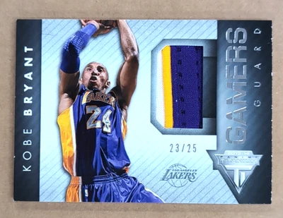 2013-14 Panini Titanium Gamers Prime Jersey #23 Kobe Bryant #23/25 - Image 1 of 2