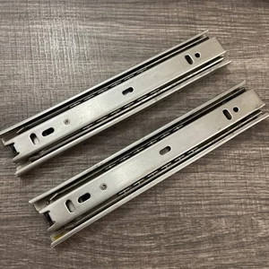 Sugatsune ESR-3813-8 Stainless Steel Drawer Slides 8” PAIR NEW! LAMP 2 Slides - Picture 1 of 5