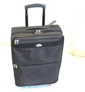 Samsonite Koffer Trolley 4 Räder Bordgepäck Clang Black Zahlenschloss 55x40x20 - Bild 1 von 7