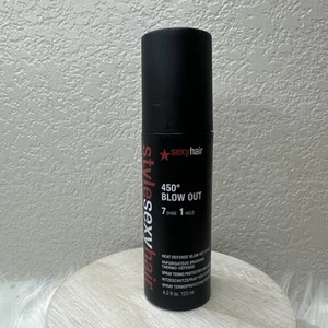 Style Sexy Hair 450 Blow Out 7 Shine 1 Hold Heat 4.2oz NEW FAST SHIPPER - Picture 1 of 3