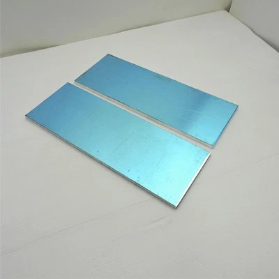 .375" thick 3/8 Precision CAST Aluminum PLATE 5.875" x 18" Long QTY 2 sku156985 - Image 1 of 4
