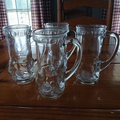 Сумка для гольфа Anchor Hocking стеклянные кружки набор из 4 прозрачных без сколов б/у - Изображение 1 из 4