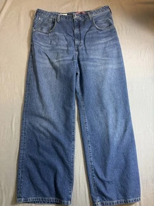 Pilcro Size 34 36x28 High Rise Wide Leg Jeans Denim Women - Picture 1 of 10
