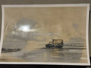 ANTIQUE WW2 WALCHEREN LANDINGS OPERATION INFATUATE PHOTO VAN STUCK BEACH - Foto 1 di 5