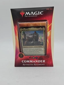 Magic: The Gathering 2020 Ruthless Regiment Commander Deck SEALED - Picture 1 of 6