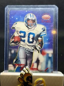 1998 TOPPS STARS BARRY SANDERS #125 RED FOIL VERSION #/8799 DETROIT LIONS - Picture 1 of 2