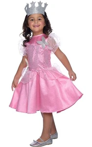LICENSED GLINDA GOOD WITCH WIZARD OF OZ CHILD & TODDLER GIRLS FANCY DRESS COSTUM - Bild 1 von 2