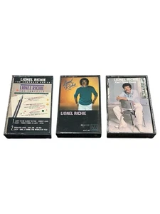 Lot 3 Lionel Richie Cassette Tapes - Lionel Richie, Composer Series & Can’t Slow - Picture 1 of 7