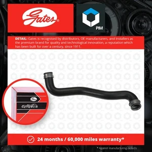 Radiator Hose fits MERCEDES C200 1.8 Upper 07 to 14 Coolant Gates 2045012582 New - Picture 1 of 2