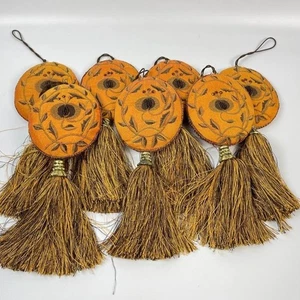 Drape Curtain Decorative Tie Backs 7;  Embroidered and Tassel - Picture 1 of 6