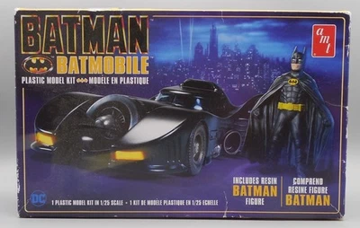 AMT Batman Batmobile Plastic Model Kit w/ Resin Batman Figure SKILL LEVEL 2 - Image 1 of 4