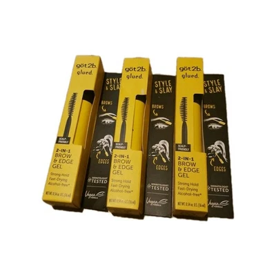 Gel para cejas y bordes 2 en 1 pegado Got2b 0,54 fl oz - Paquete de 3 Foto 1 de 4