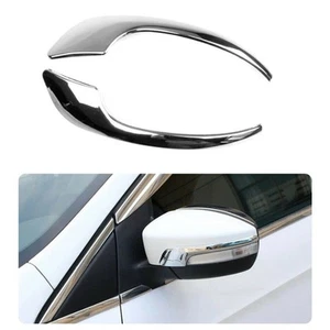 Qualität Langlebig Rückspiegelverkleidung Tür ABS Chrom Abdeckung Auto DIY - Bild 1 von 8