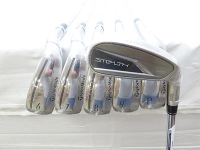 New TaylorMade Stealth HD Iron Set 5-PW KBS Max Regular Flex Steel R - Image 1 of 4
