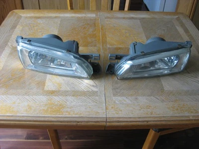 Used OEM 98-01 Subaru Impreza GC GF Pair LHD Crystal Glass Headlights Left Right - Image 1 of 4