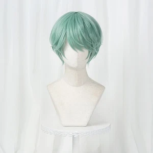 KPop Demon Hunters Saja Boys Baby Wig Cosplay Wig Green Wigs Baby Hair - Picture 1 of 5