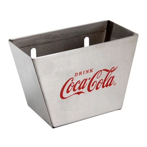 "Tablecraft CC361 Coca-Cola Stainless Steel Cap Catcher, Red/Silver"