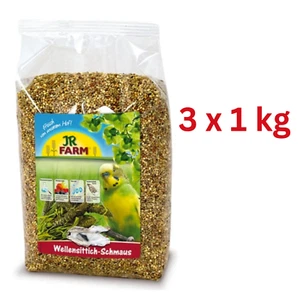 3 x 1 kg JR Farm Birds Wellensittich-Schmaus - 3 kg für Wellensittiche - Bild 1 von 1
