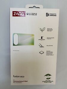 ZAGG for Exterior Screen Fusion Eco Screen Protector Samsung Galaxy Z Flip4 NEW