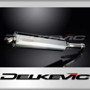 Honda GB400TT 1985-1989 Slip On 18" Oval Stainless Exhaust Muffler Kit - Picture 1 of 5
