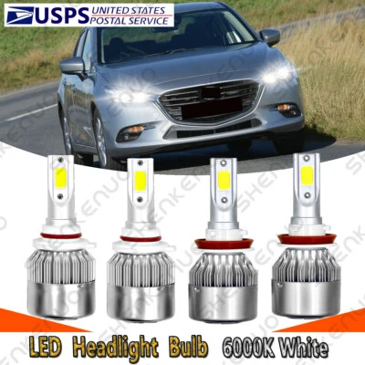 Kit de faros LED deportivos C6B para Mazda 3 2010-2018 Mazda3 Foto 1 de 4