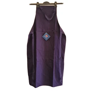 APRON, CRAFT APRON NAVY MID SIZE UNISEX 1 POCKET *EL86 - Picture 1 of 2