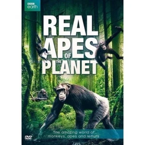 BBC Earth Primates 2-Pack DVDs - Real Apes of the Planet & Monkey Warriors - Imagen 1 de 2