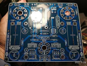 Tube Stereo AMP Single Ended (SE) Bare-PCB 6L6 EL34 (3Wrms) & KT88 (8Wrms). - Picture 1 of 12