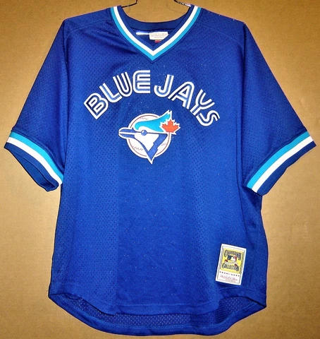 TORONTO BLUE JAYS ROBERTO ALOMAR #3 MITCHELL & NESS MLB Size 56 JERSEY Cover