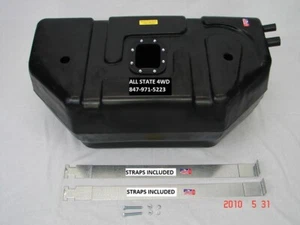 FITS JEEP WRANGLER YJ 87-95 20 GAL POLY PLASTIC GAS TANK WITH SEALS & CK VALVES - Picture 1 of 6