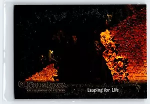 2002 Topps Lord of the Rings: #138 Leaping for Life - Picture 1 of 2
